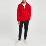 Connor Zip-Up Tracksuit 2-Piece Set // Red (S)