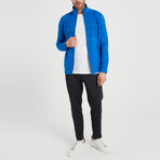 Connor Zip-Up Tracksuit 2-Piece Set // Sax Blue (S)