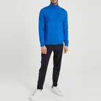 Connor Zip-Up Tracksuit 2-Piece Set // Sax Blue (S)