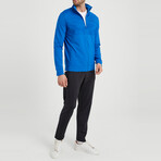 Connor Zip-Up Tracksuit 2-Piece Set // Sax Blue (S)