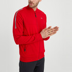 James Zip-Up Tracksuit 2-Piece Set // Red (S)