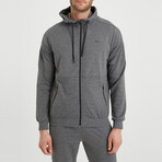 Gabe Hooded Tracksuit 2-Piece Set // Anthracite (S)