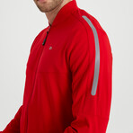 James Zip-Up Tracksuit 2-Piece Set // Red (S)