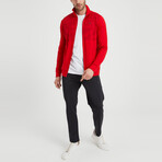 Connor Zip-Up Tracksuit 2-Piece Set // Red (S)