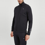 Tony High Collar Tracksuit 2-Piece Set // Black (S)