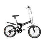 P11 // 20" Folding Bike // Black