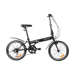 P12 // 20" Folding Bike //  Black