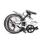 P12 // 20" Folding Bike // White