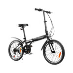 P12 // 20" Folding Bike //  Black