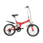 P11 // 20" Folding Bike // Red