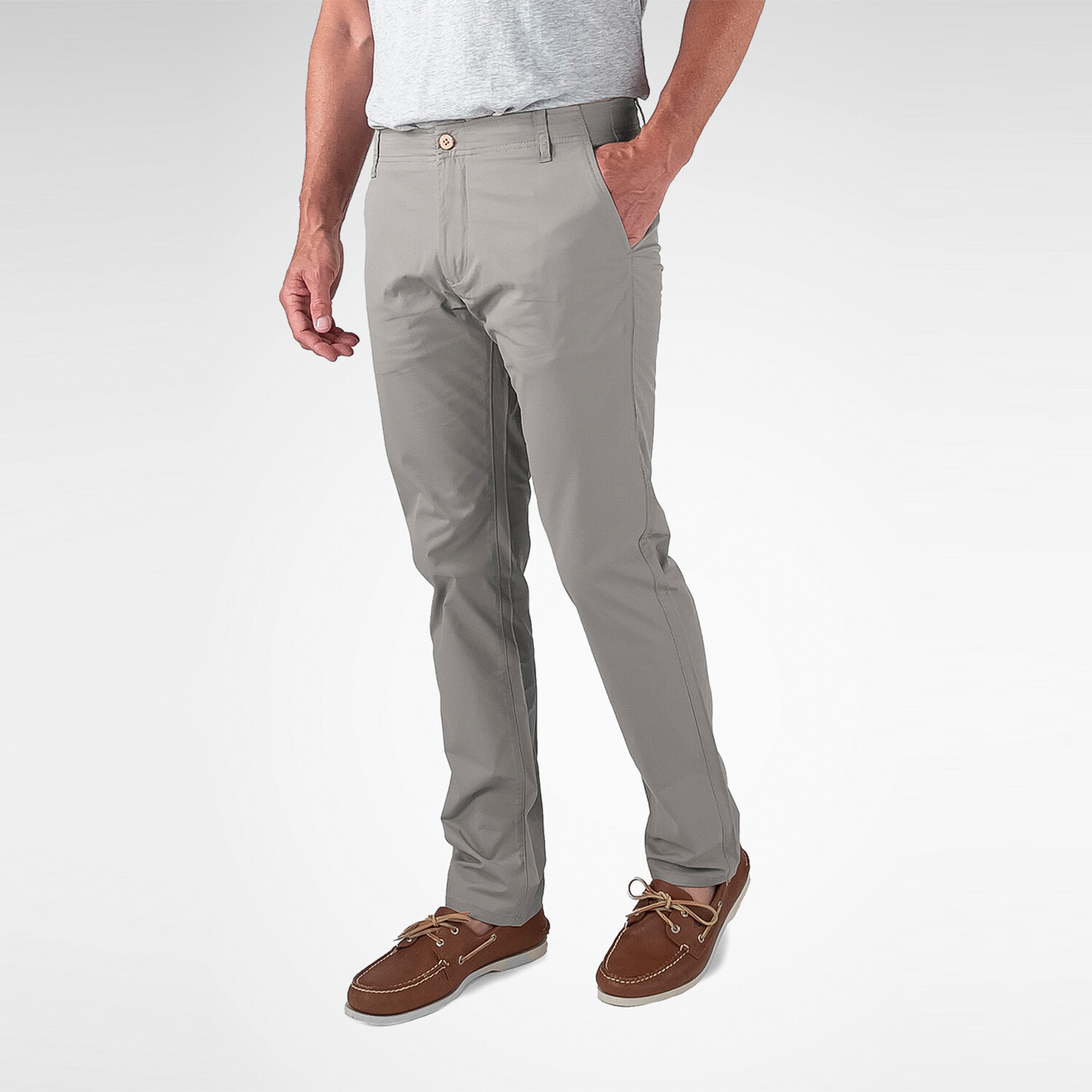 Airotec Performance Stretch Canvas Chino Pant // Gray Flannel (S ...