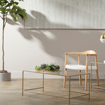 Arvi Coffee Table (Black Base)