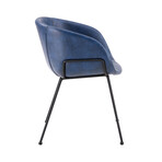 Zach Armchair // Dark Blue // Set of 2