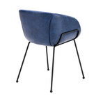 Zach Armchair // Dark Blue // Set of 2