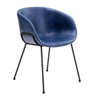 Zach Armchair // Dark Blue // Set of 2