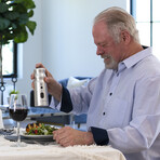 Black Rain Pepper Mill (Black)