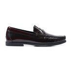 Patent Leather Loafer // Claret (Euro: 45)