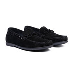 Suede Loafer // Black (Euro: 44)
