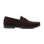 Suede Loafer // Brown (Euro: 42)
