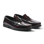 Patent Leather Loafer // Claret (Euro: 45)