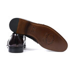 Fringe Front Classic Shoe // Claret (Euro: 43)