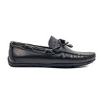 Tie Front Loafer // Black (Euro: 40)