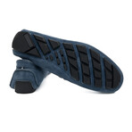 Bronze Anchor Suede Loafer // Blue (Euro: 42)