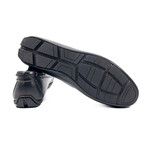 Tie Front Loafer // Black (Euro: 40)