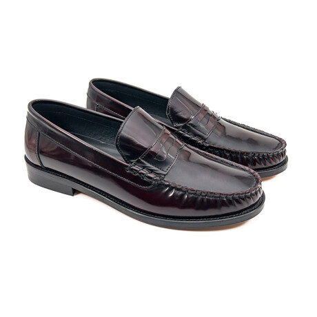 Sleek Casual Shoe // Claret (Euro: 40)