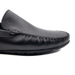 Matte Leather Loafer // Black (Euro: 40)