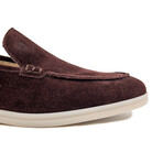 Suede Casual Shoe // Dark Brown (Euro: 44)