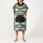 Changing Poncho // Jackson Green // S/M Size