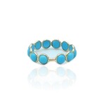 14K Yellow Gold Turquoise Ring // Ring Size: 7.25 // Pre-Owned