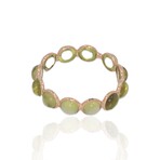14K Yellow Gold Peridot Ring // Ring Size: 7 // Pre-Owned
