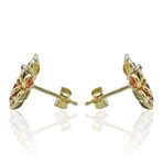 18K Yellow Gold Multi-Sapphire Earrings // Pre-Owned