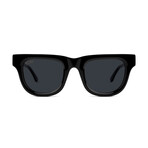 Unisex Camino Sunglasses // Black + 24k Gold