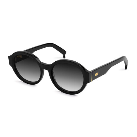 Unisex Drips Sunglasses // Black + 24k Gold Gradient - 9Five Sunglasses ...
