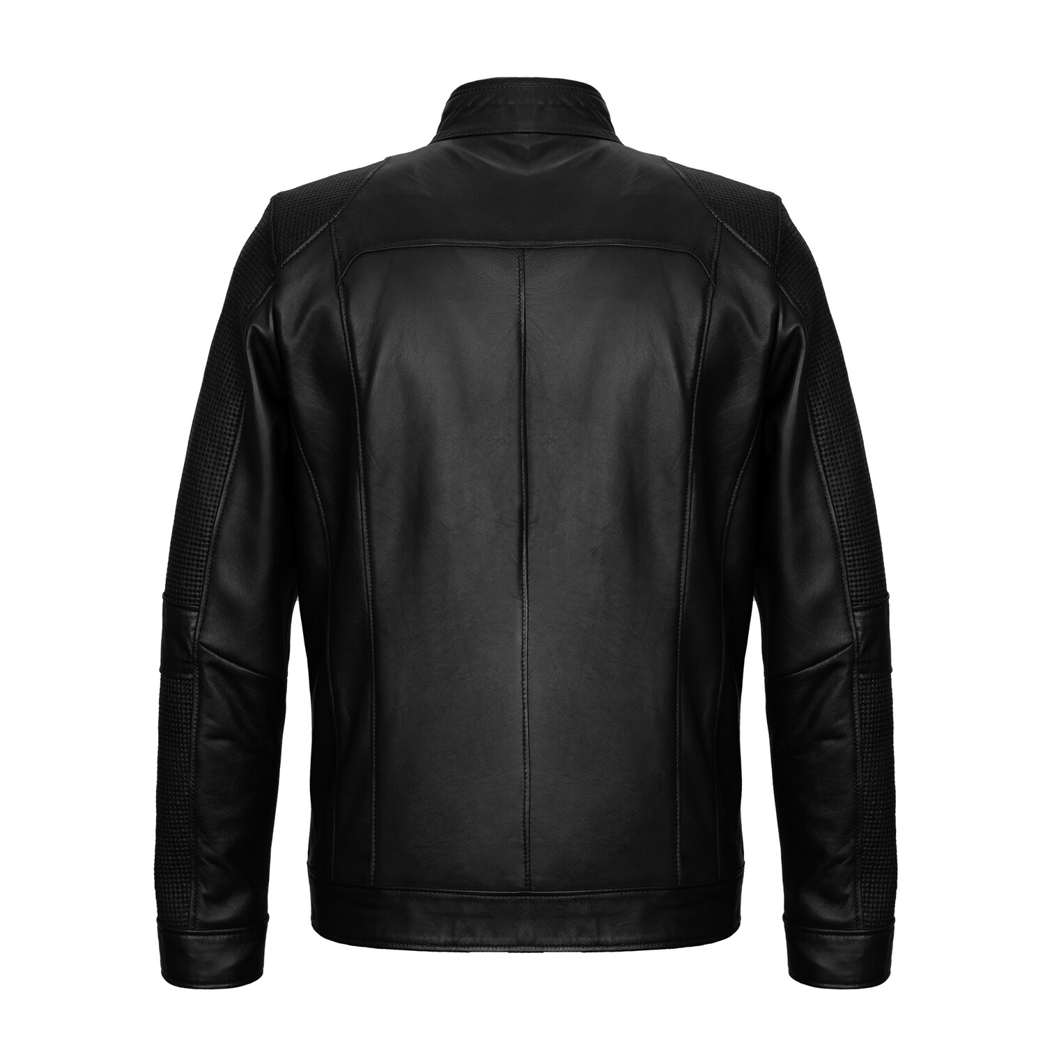 Emilio Leather Jacket // Black (XL) - Upper Project Leather Jackets ...