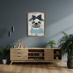 Baby Pug (19.6”H x 13.7”W x 0.5”D)