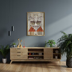 Little Tiger (19.6”H x 13.7”W x 0.5”D)