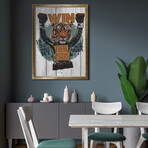 Champion Tiger (19.6”H x 13.7”W x 0.5”D)