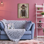 Mr. Pug (19.6”H x 13.7”W x 0.5”D)