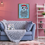 Pirate Panda (19.6”H x 13.7”W x 0.5”D)