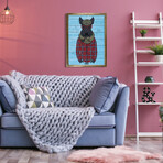 Emeritus Schnauzer (19.6”H x 13.7”W x 0.5”D)