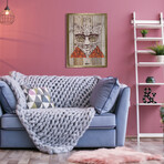 Little Tiger (19.6”H x 13.7”W x 0.5”D)