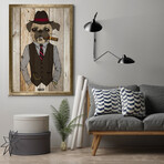 Mr. Pug (19.6”H x 13.7”W x 0.5”D)