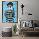 Bulldog Stripe (19.6”H x 13.7”W x 0.5”D)