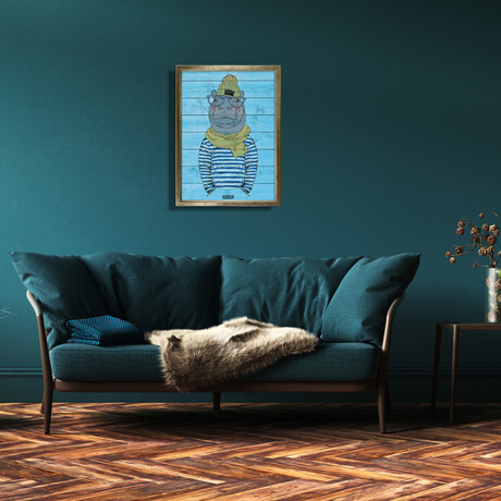 Advisor Hippo (19.6”H x 13.7”W x 0.5”D)