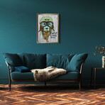 Crazy Golden (19.6”H x 13.7”W x 0.5”D)