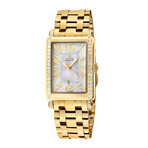 Gevril Ladies Avenue of Americas Mini Diamond Swiss Quartz // 7444YEB